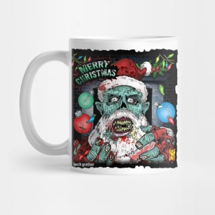 Santa Zombie wants Brains by Grafixs© / Miguel Heredia Mug